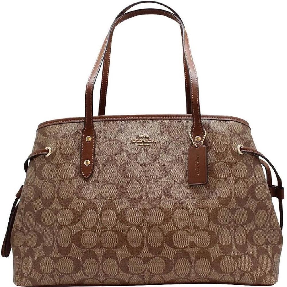 Coach Brown and Tan Bag